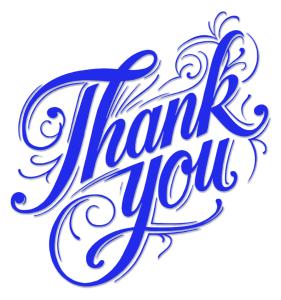 Download this Thank You Typography for presentation design to express gratitude in a visually appealing way.