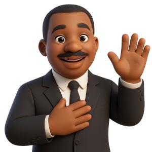 Download this warm greeting clipart for presentations to inspire kindness and connection in your design.