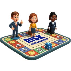 Customize this Game of Risk Management Presentation Clipart to enhance your business strategy presentations.