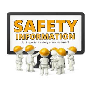 Download or customize this Construction Safety Information Presentation Clipart to enhance your safety training presentations.