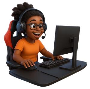 Download this Presentation Clipart to enhance your gaming-themed presentation design with engaging visuals.