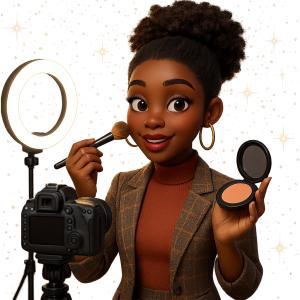 Download this Presentation Clipart to enhance your beauty-themed presentation design with engaging visuals.