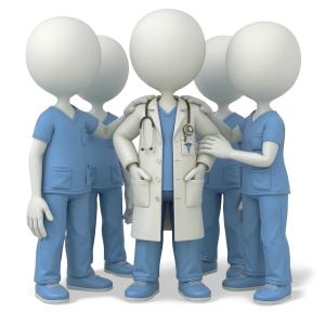 Download this Presentation Clipart to enhance your medical team presentations, illustrating careteam support and collaboration.