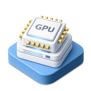 Download this Presentation Clipart to enhance your tech presentations with a modern GPU node illustration.