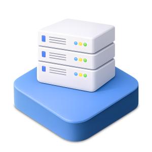 Download this Presentation Clipart to enhance your tech-focused presentations with a modern server node visual.