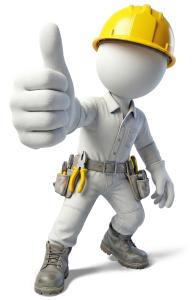 Download this Presentation Clipart to enhance your construction-themed presentation design with a positive affirmation.