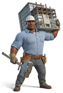 Download this Presentation Clipart to enhance your commercial construction presentations with engaging visuals.