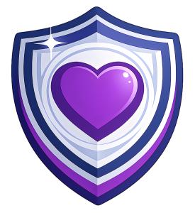 Download this Presentation Clipart to enhance your design with a loyalty badge symbolizing trust and recognition.