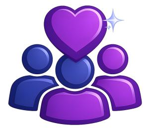 Download this Presentation Clipart to illustrate loyalty and trust themes in your presentation design.