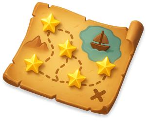 Download this Presentation Clipart to illustrate journeys and locations in your presentation design.