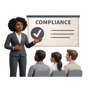 Download or customize this Presentation Clipart for compliance training to enhance your presentation design and engage your audience effectively.