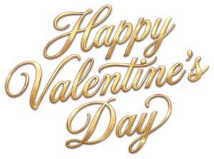 Download this Presentation Clipart to enhance your Valentine's Day designs with elegant typography for cards or invitations.