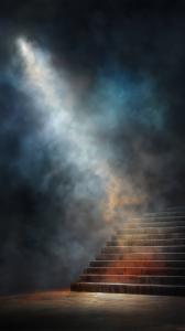  
This background features an open stage floor with dramatic lighting, perfect for presentations.

