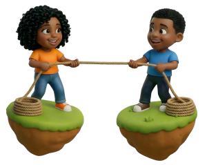 Download this Presentation Clipart to illustrate teamwork concepts in your presentation design.