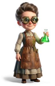 Download this Presentation Clipart featuring a scientist character to enhance your educational presentations on historical figures in science.