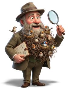 Download this Presentation Clipart to illustrate Charles Darwin's theories in your presentation design.