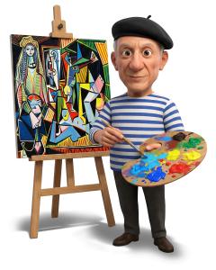 Download this Presentation Clipart to enhance your art-themed presentations with a creative and engaging visual.