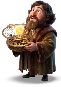 Download this Presentation Clipart to enhance your astronomy-themed presentation design.