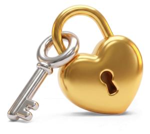 Download this heart lock and key Presentation Clipart for romantic themes in your presentation design.