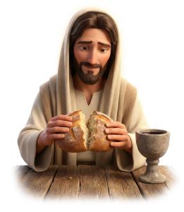 Download this Presentation Clipart to enhance your religious presentations, illustrating the significance of the Last Supper.