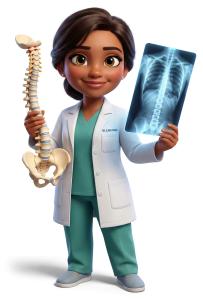 Download this Presentation Clipart to enhance your medical presentations with engaging visuals of an orthopedist.