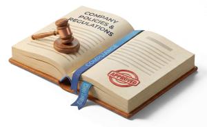 Download this Compliance Book Presentation Clipart to enhance your corporate policy presentations with clear visual themes.