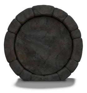 Download this Presentation Clipart featuring a sealed tomb.