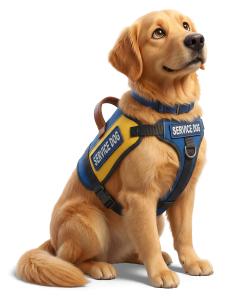 Download this Presentation Clipart featuring a service dog symbolizing support and assistance.