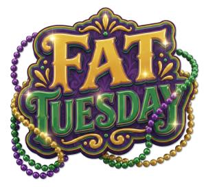 Download this Presentation Clipart for a vibrant Fat Tuesday celebration theme.