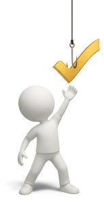 Download this Presentation Clipart to illustrate the concept of baited rewards and the pursuit of success.