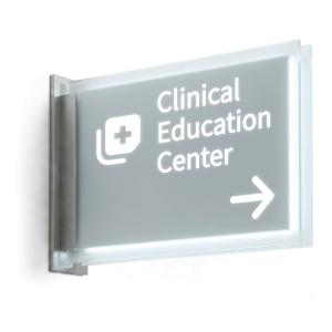 Download or customize this Presentation Clipart for a hospital sign that enhances navigation in healthcare settings.