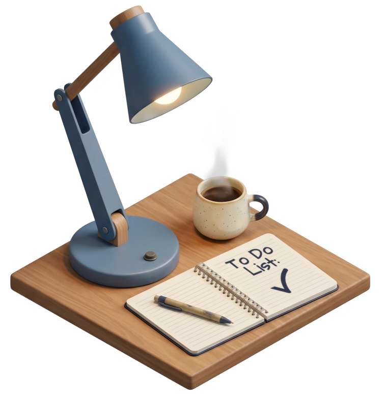 This Presentation Clipart shows a preview of Notebook Table To Do List - Customizable