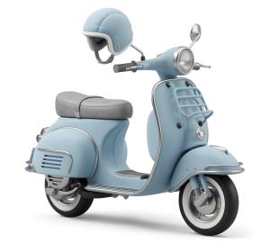Download this charming vespa Presentation Clipart for vacation-themed visuals.