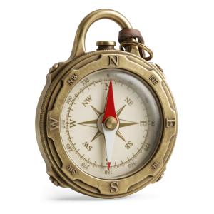 Download this Presentation Clipart featuring a compass symbolizing direction and guidance.