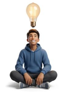 Download this Presentation Clipart to illustrate creativity and innovation in educational contexts.