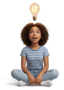 Download this Presentation Clipart to illustrate creativity and brain development themes in your projects.