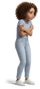 Download this Presentation Clipart to illustrate themes of insecurity and anxiety in your projects.