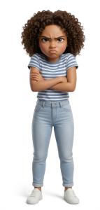 Download this Presentation Clipart to illustrate emotions like anger or frustration effectively.