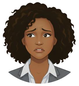 Download this Presentation Clipart to illustrate workplace anxiety and stress in your presentations.