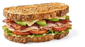 Deli Sandwhich PowerPoint clipart graphic preview.