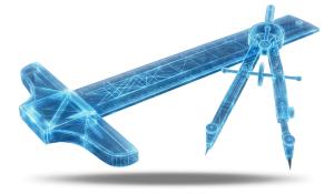 Download this Presentation Clipart featuring precision tools for strategic development.
