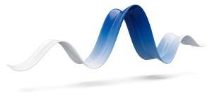 Download this dynamic wave clipart in PNG format to illustrate market volatility and corporate timelines effectively.