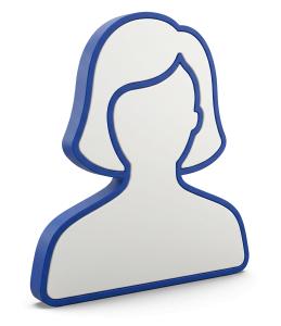 Download this female user profile avatar clipart in PNG format for your presentations. Ideal for showcasing diversity and team dynamics.