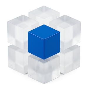 Standout Key Box PowerPoint clipart graphic preview.