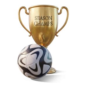 Soccer Trophy Presentation Customizable PowerPoint clipart graphic preview.