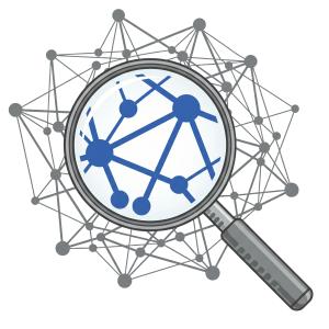 Searching Network PowerPoint clipart graphic preview.