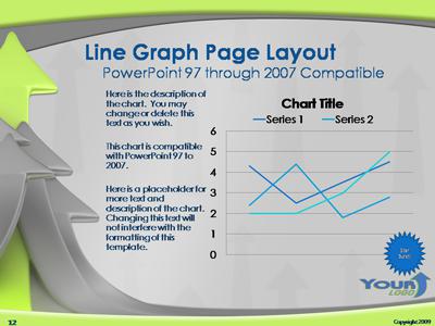 A standard definition presentation slide from Rising Arrows preview four.