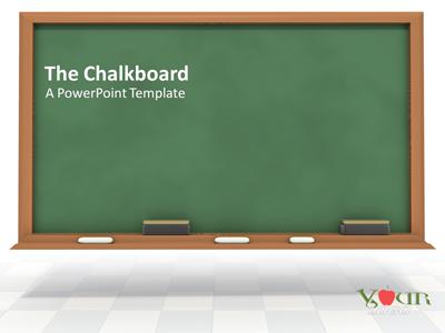 The Chalkboard | A PowerPoint Template from 