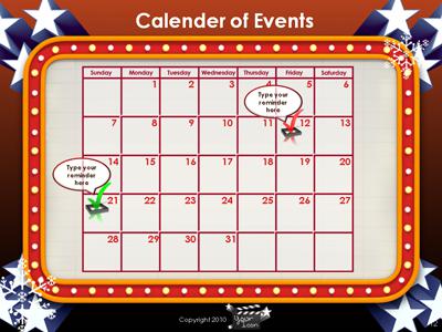 A standard definition presentation slide from Superstar Theater preview four.