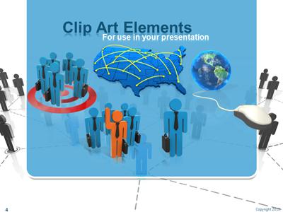 A standard definition presentation slide from Networking Connection preview four.